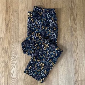 Floral Stretchy Ankle Work Pants!